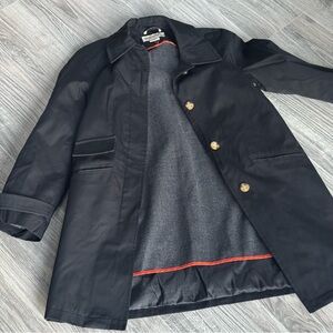 MICHAEL Michael Kors Black Trench Coat | Size S | Classic Chic